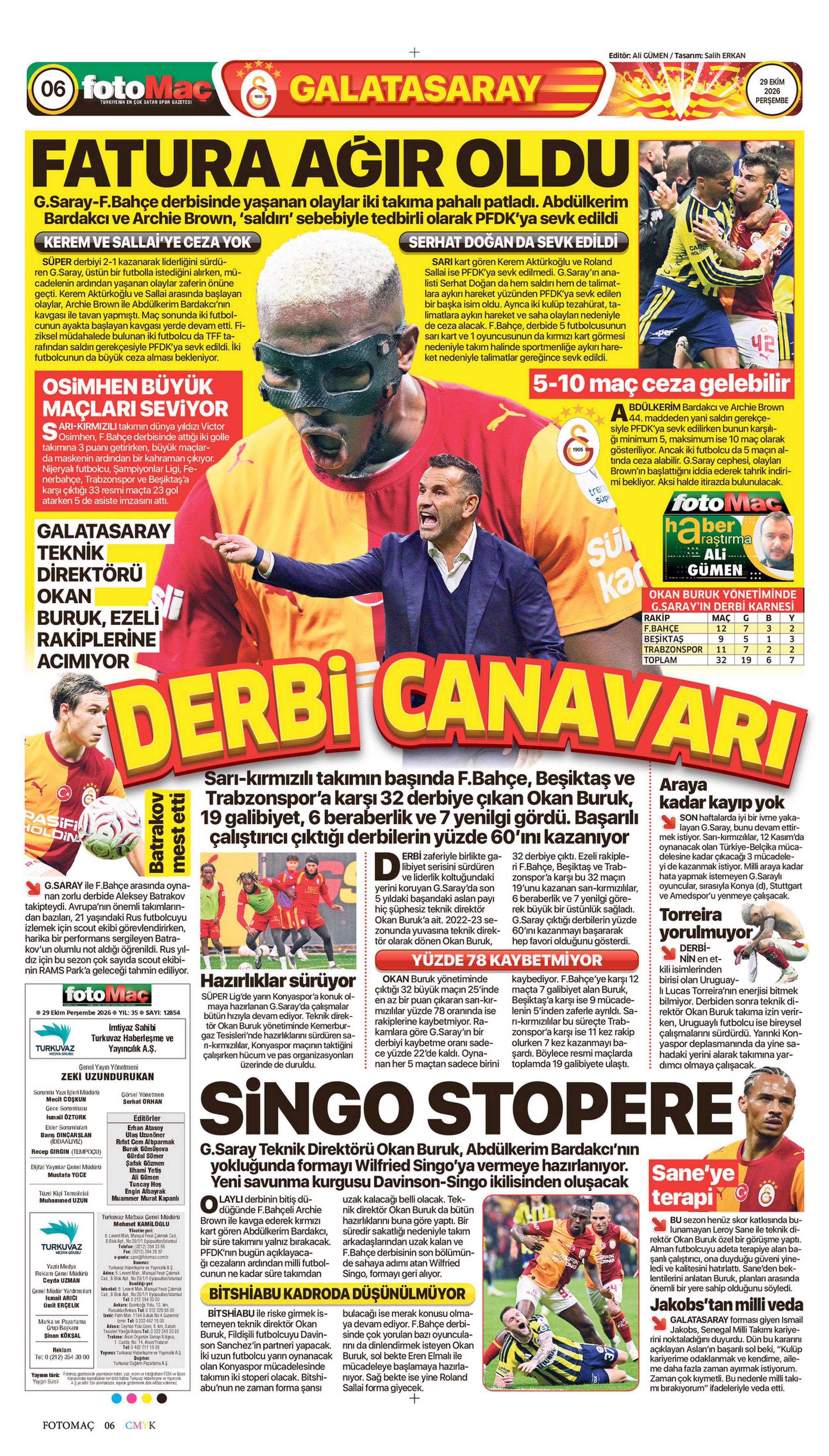 Kocaman geliyor | Spor manşetleri  - 16. fotoğraf