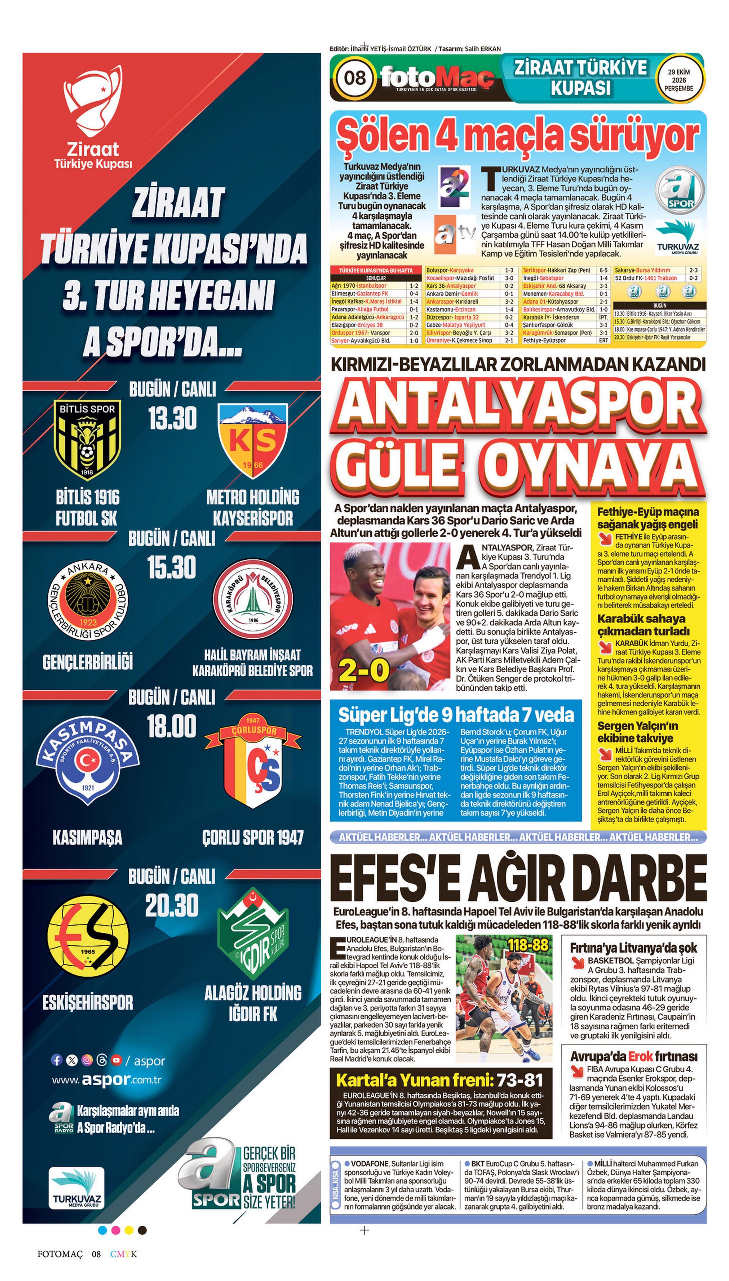 Kocaman geliyor | Spor manşetleri  - 9. fotoğraf