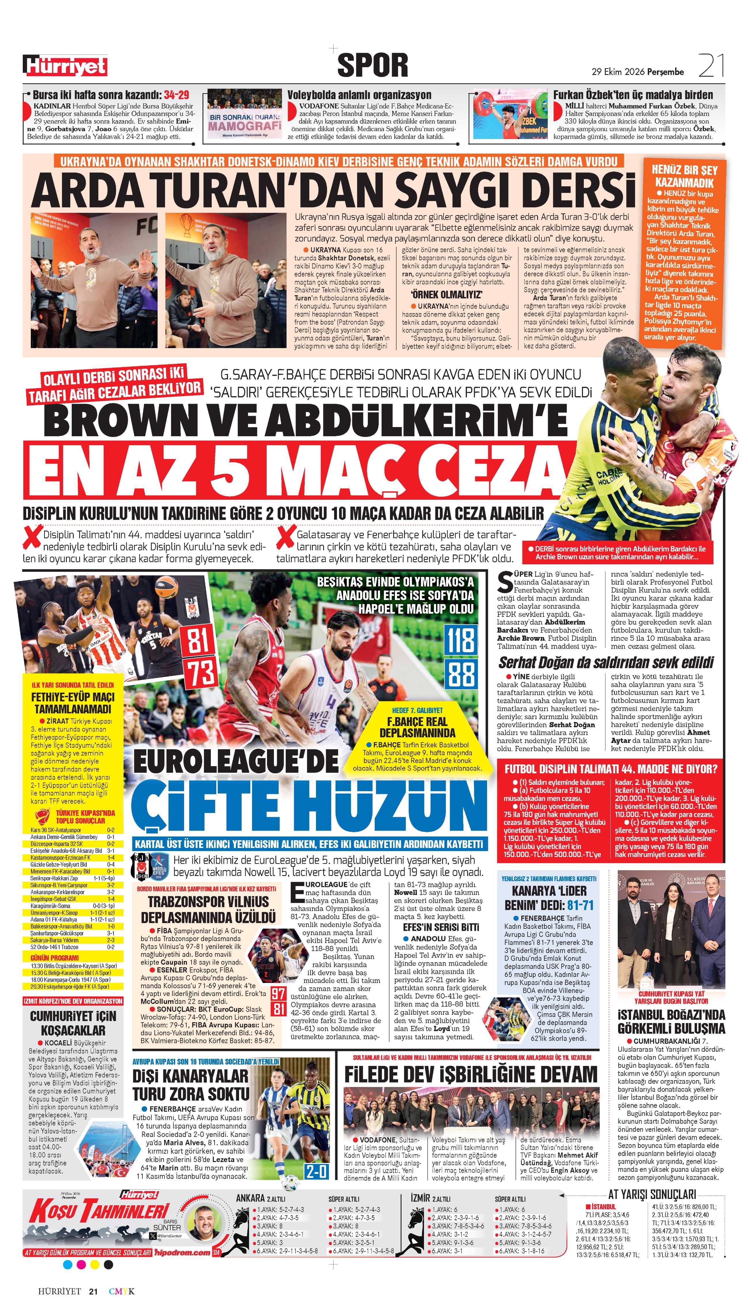 Kocaman geliyor | Spor manşetleri  - 3. fotoğraf