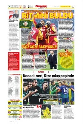 Rota yeniden Aykut Kocaman! Spor basını bugün ne yazdı? (31 Ekim) - 11. fotoğraf