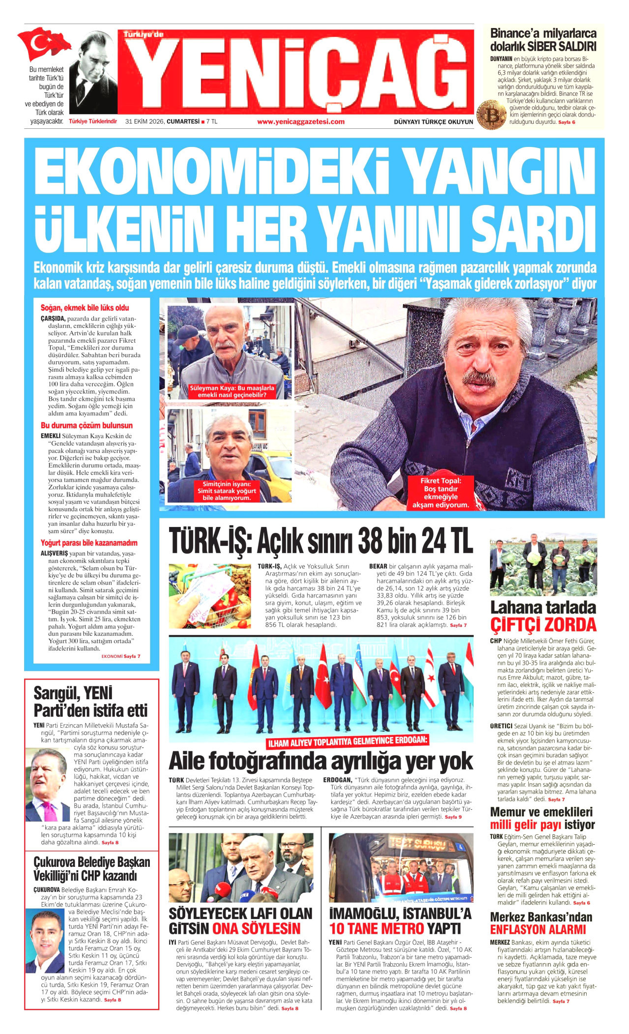 Gazeteler bugün ne yazdı? (31 Ekim) - 3. fotoğraf