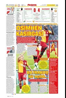Rota yeniden Aykut Kocaman! Spor basını bugün ne yazdı? (31 Ekim) - 9. fotoğraf