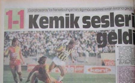 Gazete Manşetleri ile Derbi Tarihi (Fenerbahçe - Galatasaray) - 18. fotoğraf