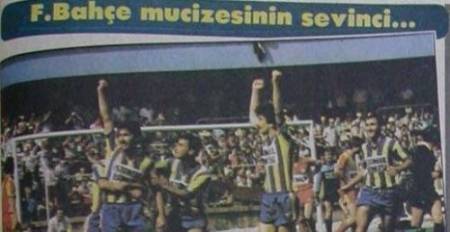 Gazete Manşetleri ile Derbi Tarihi (Fenerbahçe - Galatasaray) - 1. fotoğraf