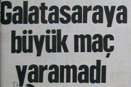 Gazete Manşetleri ile Derbi Tarihi (Fenerbahçe - Galatasaray) - 4. fotoğraf