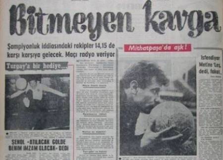 Gazete Manşetleri ile Derbi Tarihi (Fenerbahçe - Galatasaray) - 8. fotoğraf