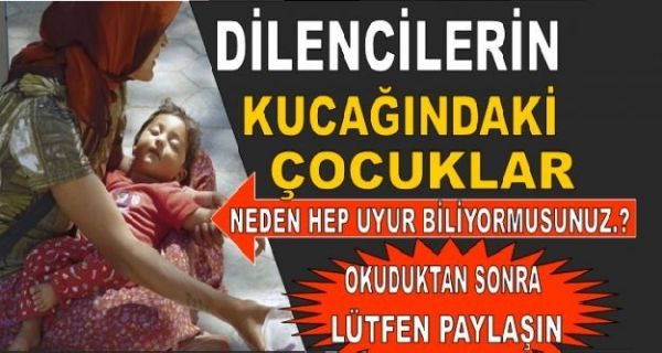 Dilencilerin Bebekleri Neden Hep Uyur? Kanınızı Donduracak..! - 13. fotoğraf