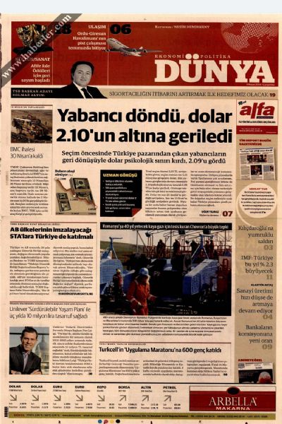 9 Nisan 2014 Çarşamba Gazete Manşetleri! 	 - 9. fotoğraf