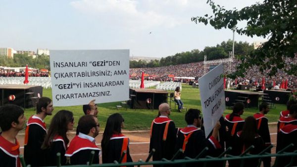 ODTÜ Mezuniyet Törenine Gezi Parkı Damgası - 9. fotoğraf
