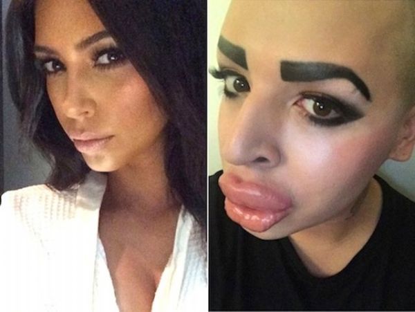 Kim Kardashian'a benzemek için servet harcadı! - 3. fotoğraf