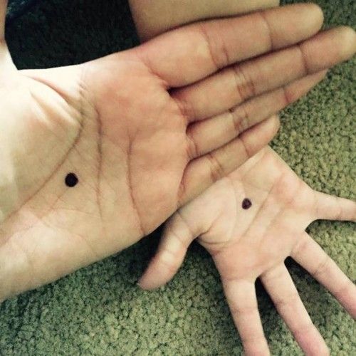 AVUÇ İÇİNE SİYAH NOKTA NE ANLAMA GELİYOR!  ÖĞRENİNCE AĞZINIZ AÇIK KALACAK! - 2. fotoğraf