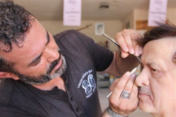 Topladığı saçlarla Cumhurbaşkanı'nın heykelini yaptı - 4. fotoğraf