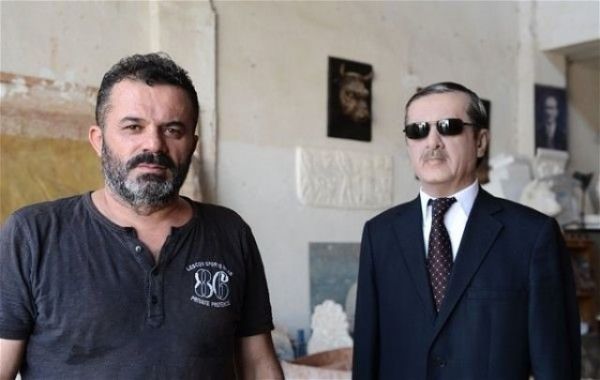 Topladığı saçlarla Cumhurbaşkanı'nın heykelini yaptı - 8. fotoğraf