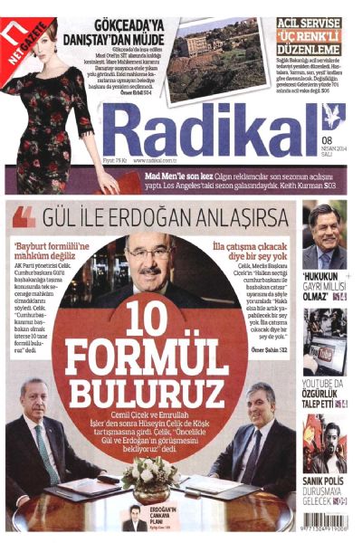 9 Nisan 2014 Çarşamba Gazete Manşetleri! 	 - 24. fotoğraf