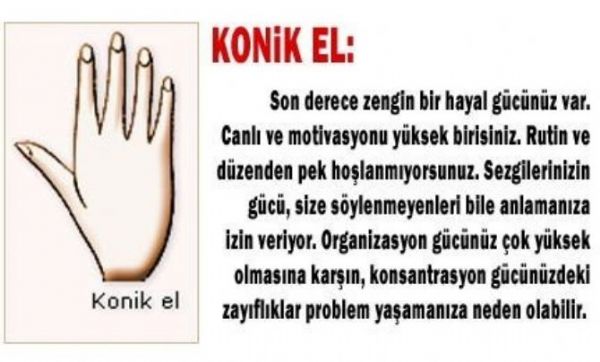 Elinizin Şekli Karakterinizi Ele Veriyor..! - 3. fotoğraf