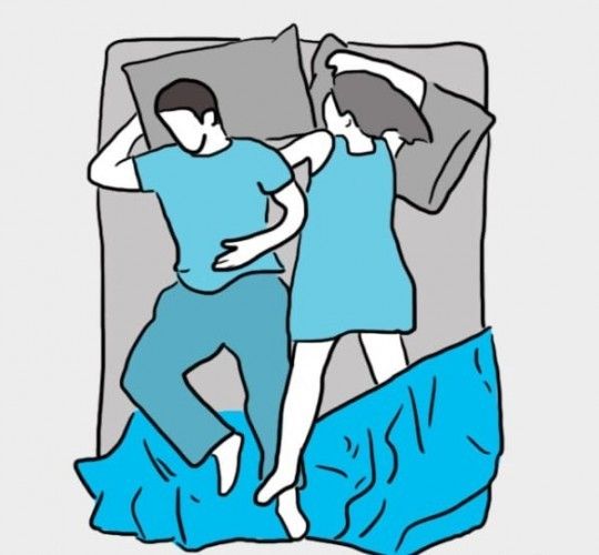 İşte Çiftlerin Birbirine Bağlılıklarını Gösteren 9 Uyku Pozisyonu...  - 8. fotoğraf