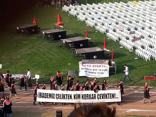 ODTÜ Mezuniyet Törenine Gezi Parkı Damgası - 5. fotoğraf