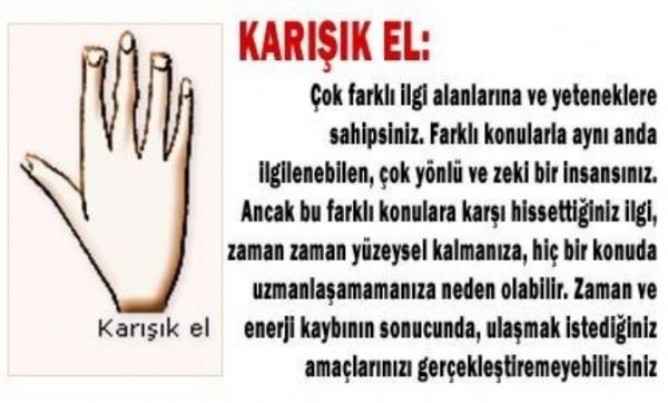 Elinizin Şekli Karakterinizi Ele Veriyor..! - 2. fotoğraf