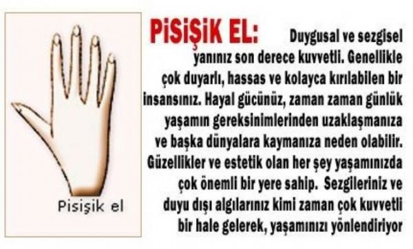 Elinizin Şekli Karakterinizi Ele Veriyor..! - 4. fotoğraf