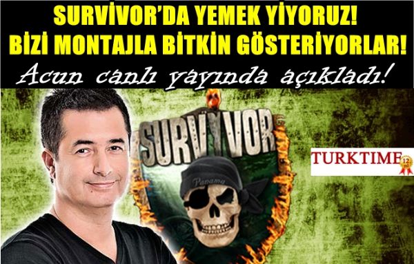 SURVIVOR'DA YEMEK YENİLİYOR MU? ACUN ILICALI CANLI YAYINDA AÇIKLADI! - 1. fotoğraf