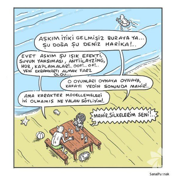 Baktıkça Güleceğiniz Yaz Tatili Karikatürleri! - 6. fotoğraf