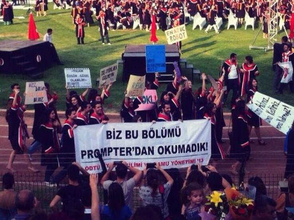 ODTÜ Mezuniyet Törenine Gezi Parkı Damgası - 50. fotoğraf