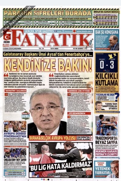 9 Nisan 2014 Çarşamba Gazete Manşetleri! 	 - 11. fotoğraf