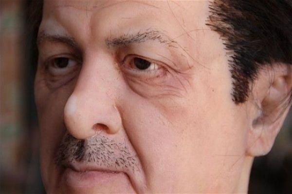 Topladığı saçlarla Cumhurbaşkanı'nın heykelini yaptı - 3. fotoğraf