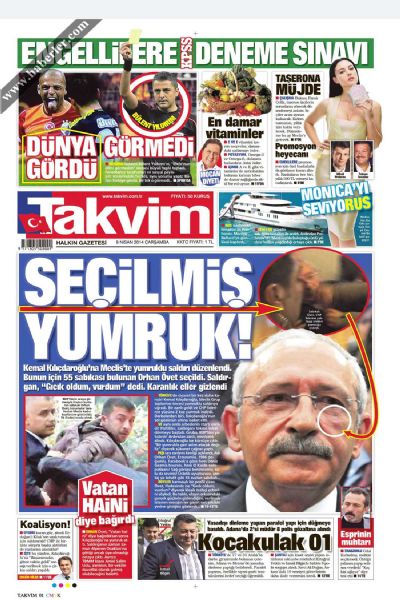 9 Nisan 2014 Çarşamba Gazete Manşetleri! 	 - 29. fotoğraf