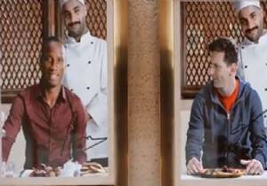 Messi döner kebabı, Drogba ise baklavayı seviyor!
