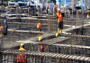 İnşaat sektöründe istihdam %1,7 azaldı
