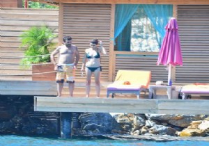 Beren Saat ve Kenan Doğulu Çifti Bodrum da!