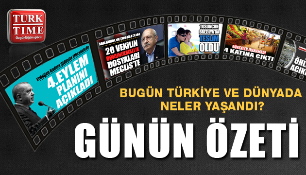 1 Temmuz 2021 / Turktime Günün Özeti