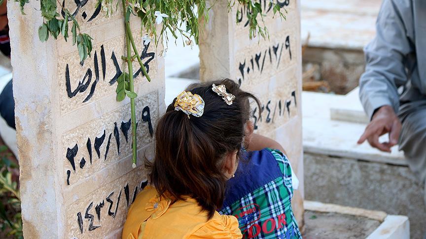 Suriye de hüzünlü kurban bayramı