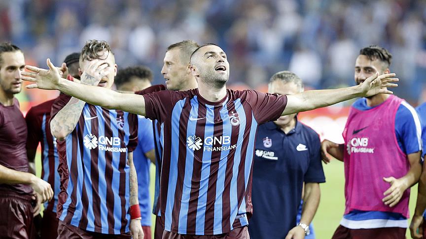Trabzonspor Burak Yılmaz la kazandı