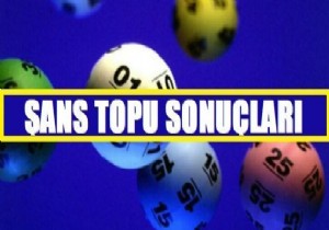 Şans Topu çekiliş sonuçları! (04.05.2016)