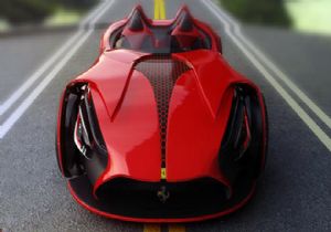 İşte Geleceğin Elektrikli Ferrari si