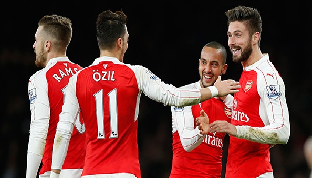 Arsenal 2  Manchester City 1 - Dakika 82