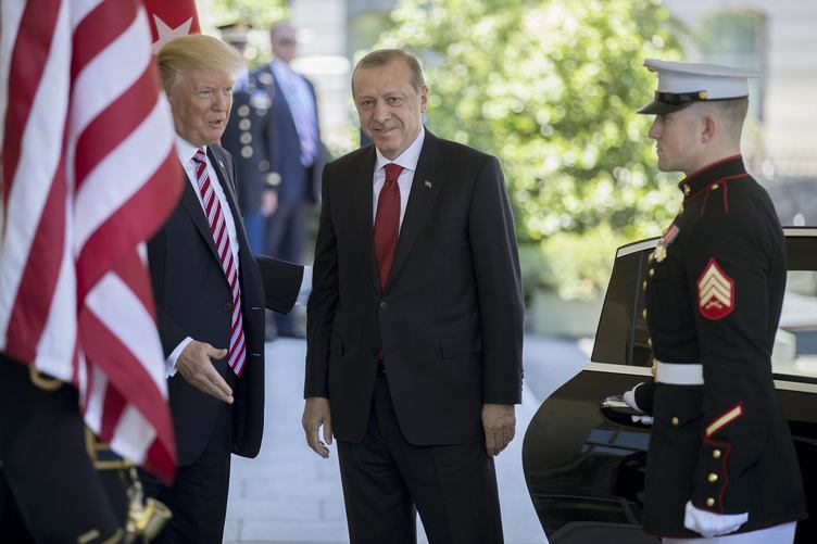 Erdoğan ve Trump görüşmesi
