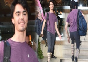 Uzay Heparı nın oğlu Kanat giyimiyle şoke etti!