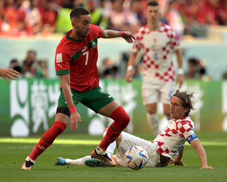 Fas-Hırvatistan maçında gol sesi çıkmadı
