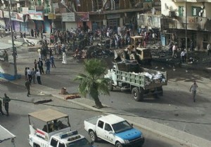 Irak ta Canlı Bomba Ortalığı Kan Gölüne Çevirdi !!