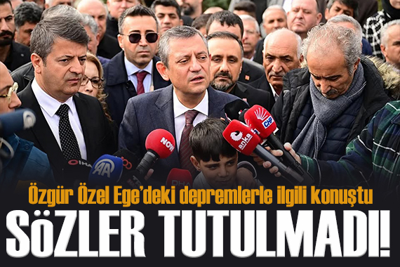 Özel Ege deki depremlerle ilgili konuştu: Hazırlıklı olmak bizim elimizde