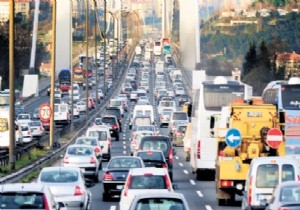 Trafiğe kayıtlı araç sayısı dudak uçuklatan cinsten!