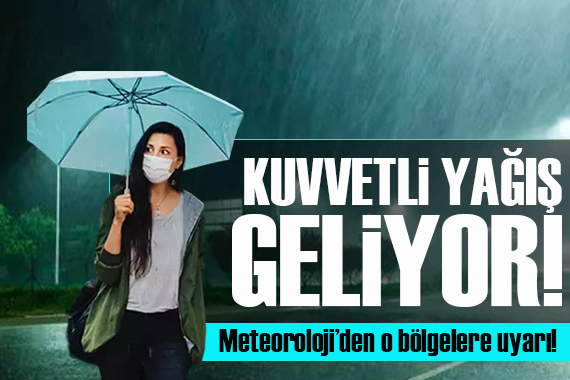 Meteoroloji den peş peşe kritik uyarı! Antalya dahil birçok ile  turuncu  alarm!