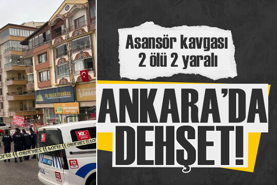 Ankara da yine  komşu  kavgası: Ölü ve yaralılar var