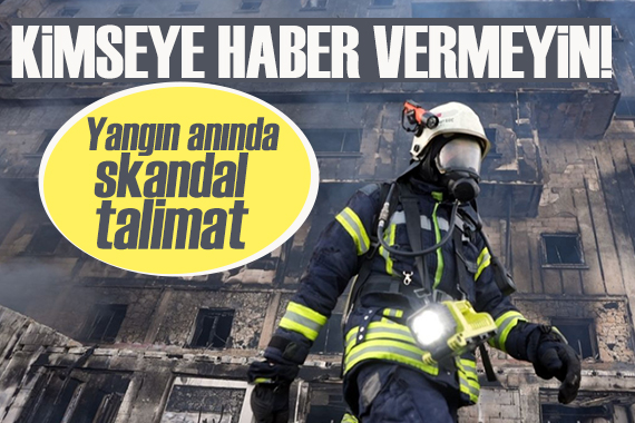 Grand Kartal’da yangın anında skandal talimat!