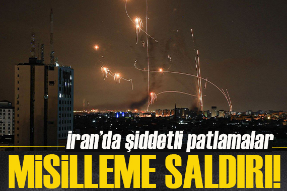 Tüm uçuşlar durduruldu!  İran da şiddetli patlamalar...