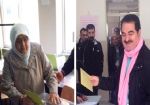 İbrahim Tatlıses Sandık Başında..!