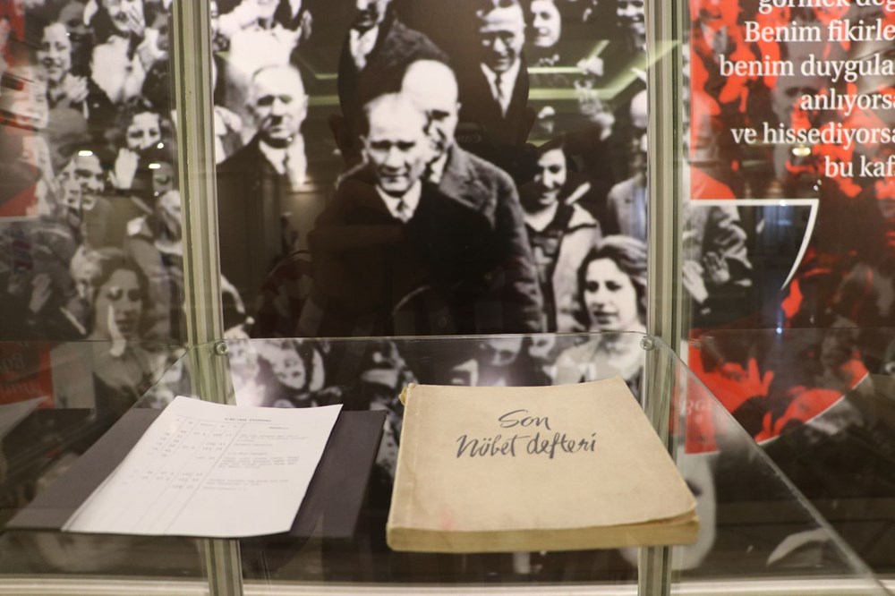 Atatürk ün sağlık raporları bu sergide